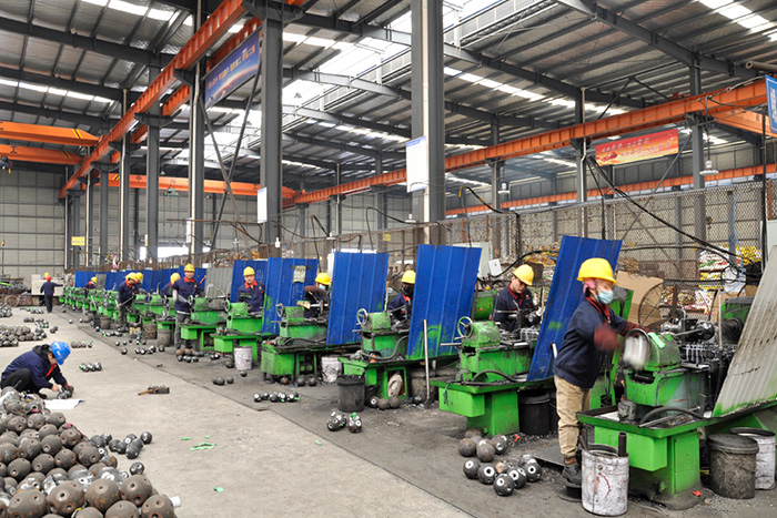 平度网架锥头车间